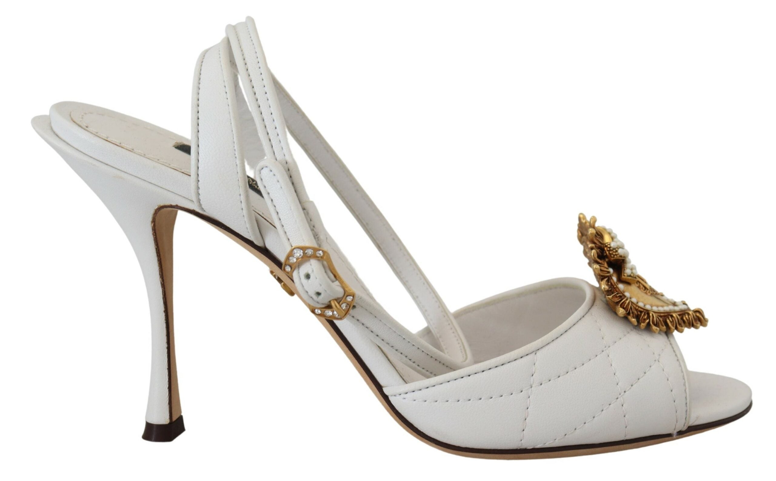 DOLCE & GABBANA Dolce & Gabbana Devotion Embellished Sandals Women's Shoes