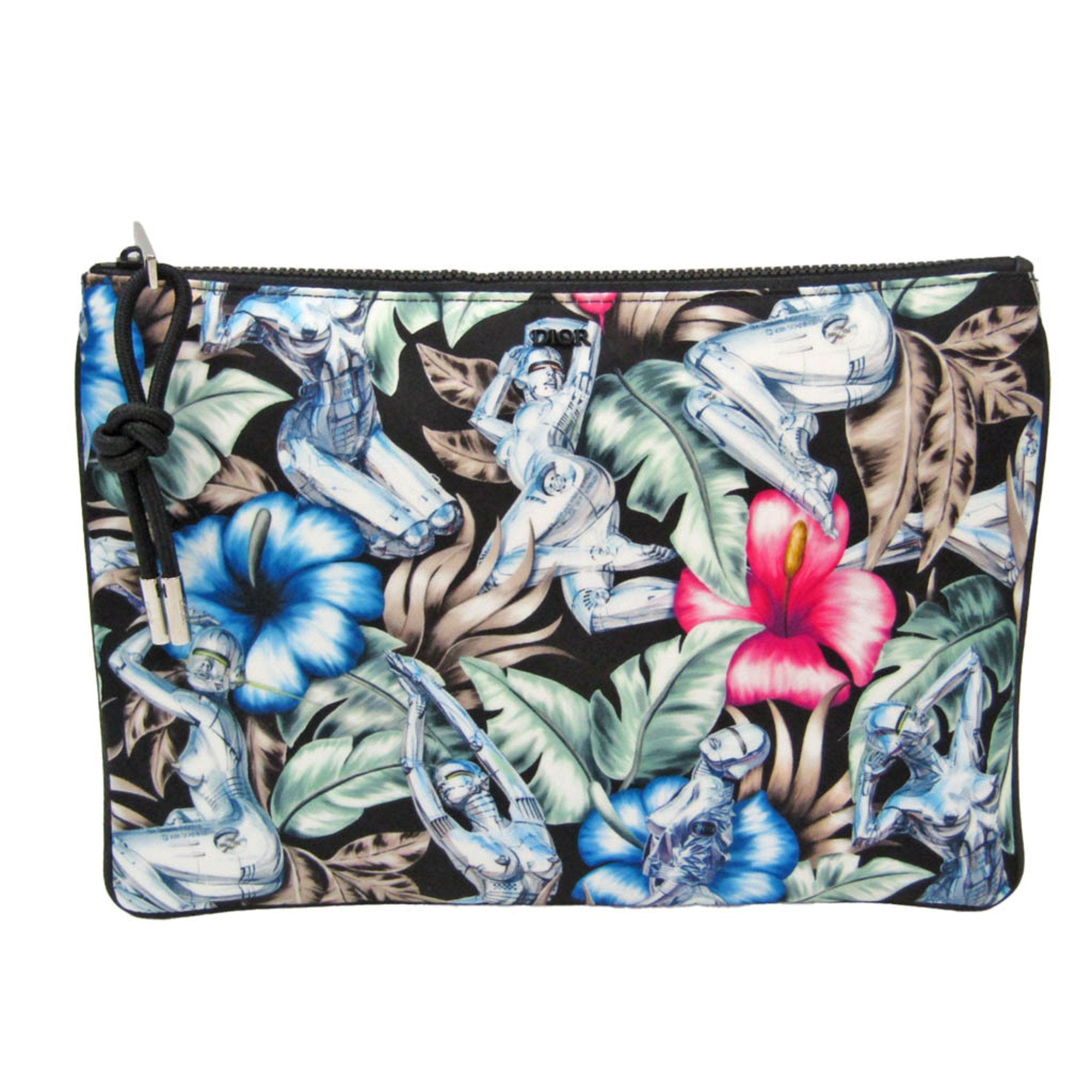 image of Dior  Canvas Clutch Bag (Pre-Owned)