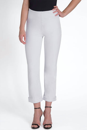 Lysse boyfriend denim pant in white