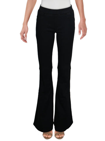 [BLANKNYC] womens mid-rise stretch flare jeans