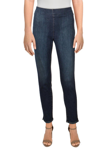 NYDJ womens denim pull on skinny jeans