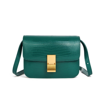 Tiffany & Fred Caviar Leather Crossbody/ Shoulder Bag