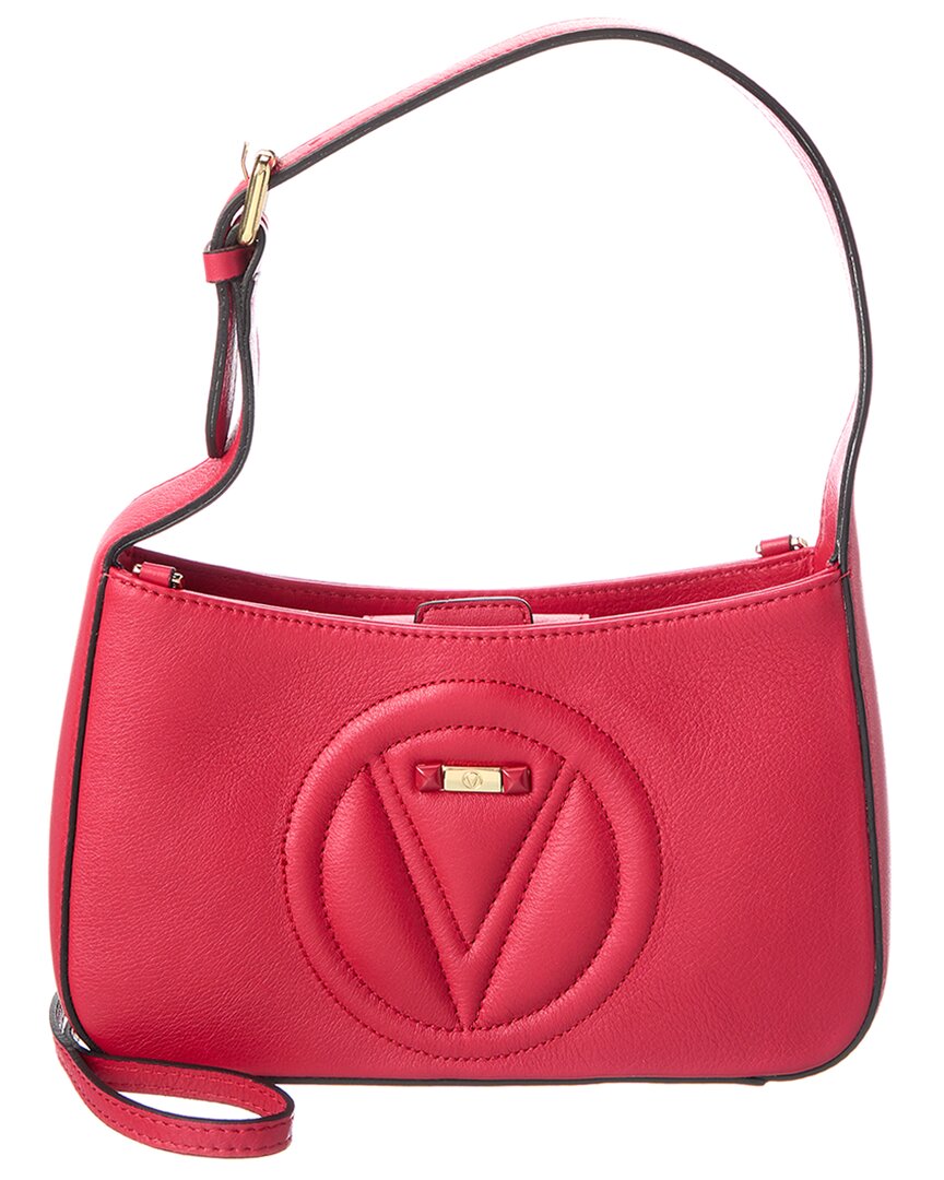 Leather crossbody bag MARIO VALENTINO Pink in Leather - 26179891