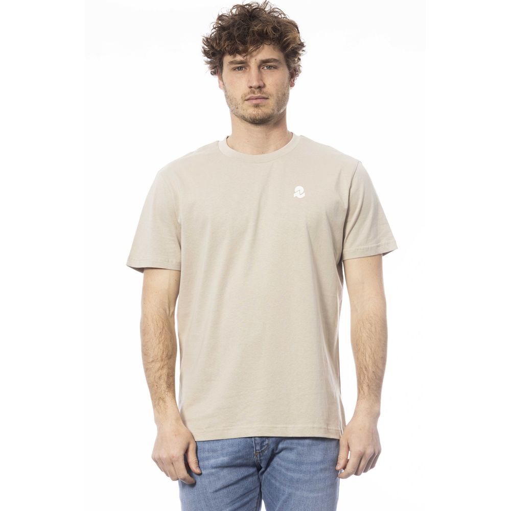 Shop Invicta Cotton Men's T-shirt In Beige