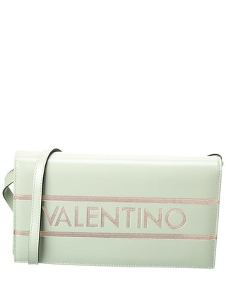 Valentino By Mario Valentino Kai Lavoro Leather Crossbody In Blue