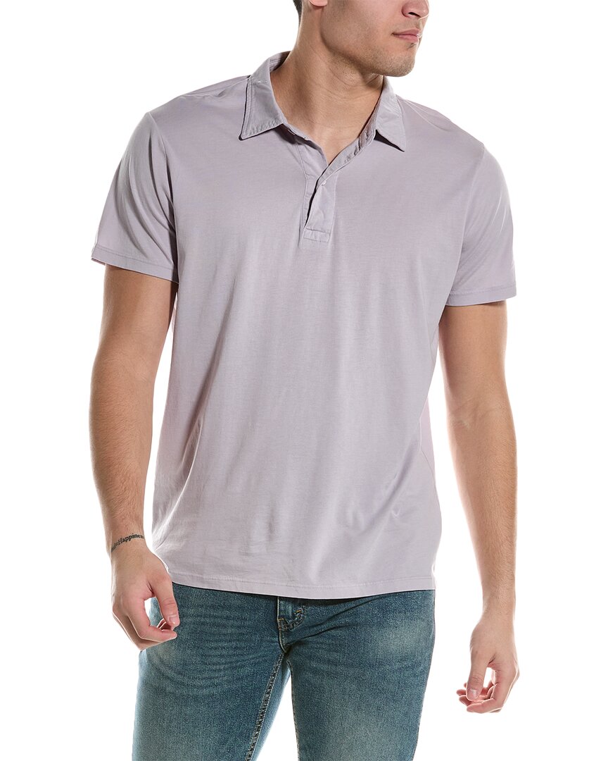 Shop Save Khaki United Polo Shirt In Purple