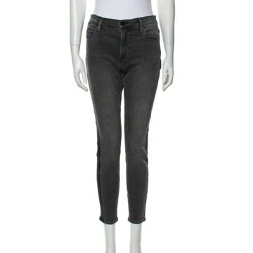 Frame le high skinny jean in flash back gray