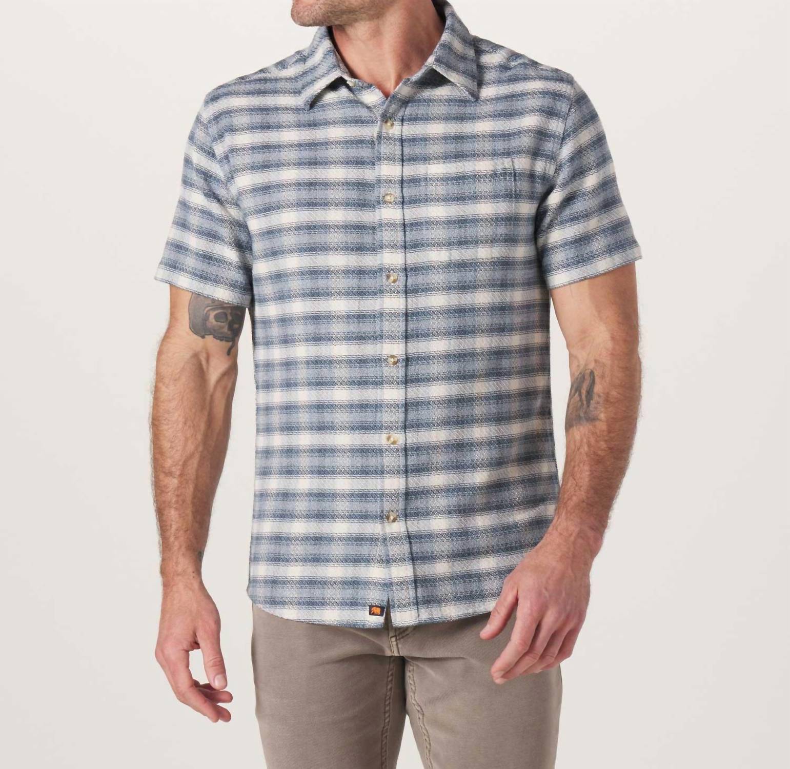 Freshwater Short Sleeve Button Up Shirt - The Normal Brand