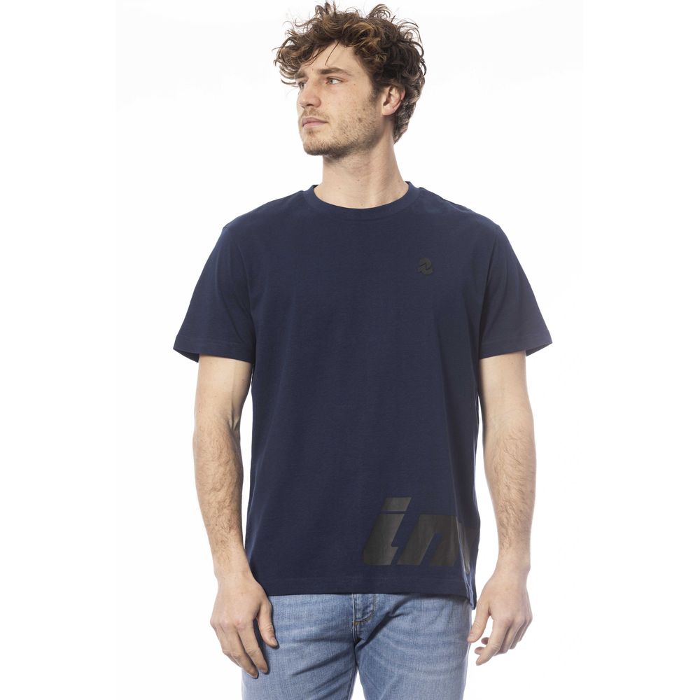 Shop Invicta Cotton Men's T-shirt In Blue