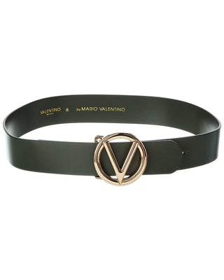 Valentino by Mario Valentino Dolly Logo Buckle Leather Belt - ShopStyle