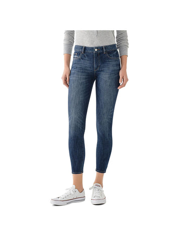 DL1961 florence womens mid-rise skinny cropped jeans