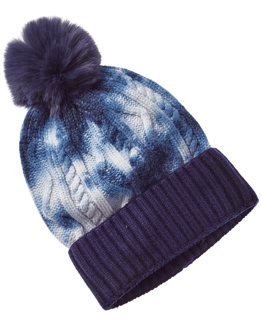 ADRIENNE LANDAU Adrienne Landau Tie-Dye Knit Wool-Blend Hat