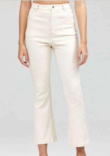 Acler lewis denim jean in ivory