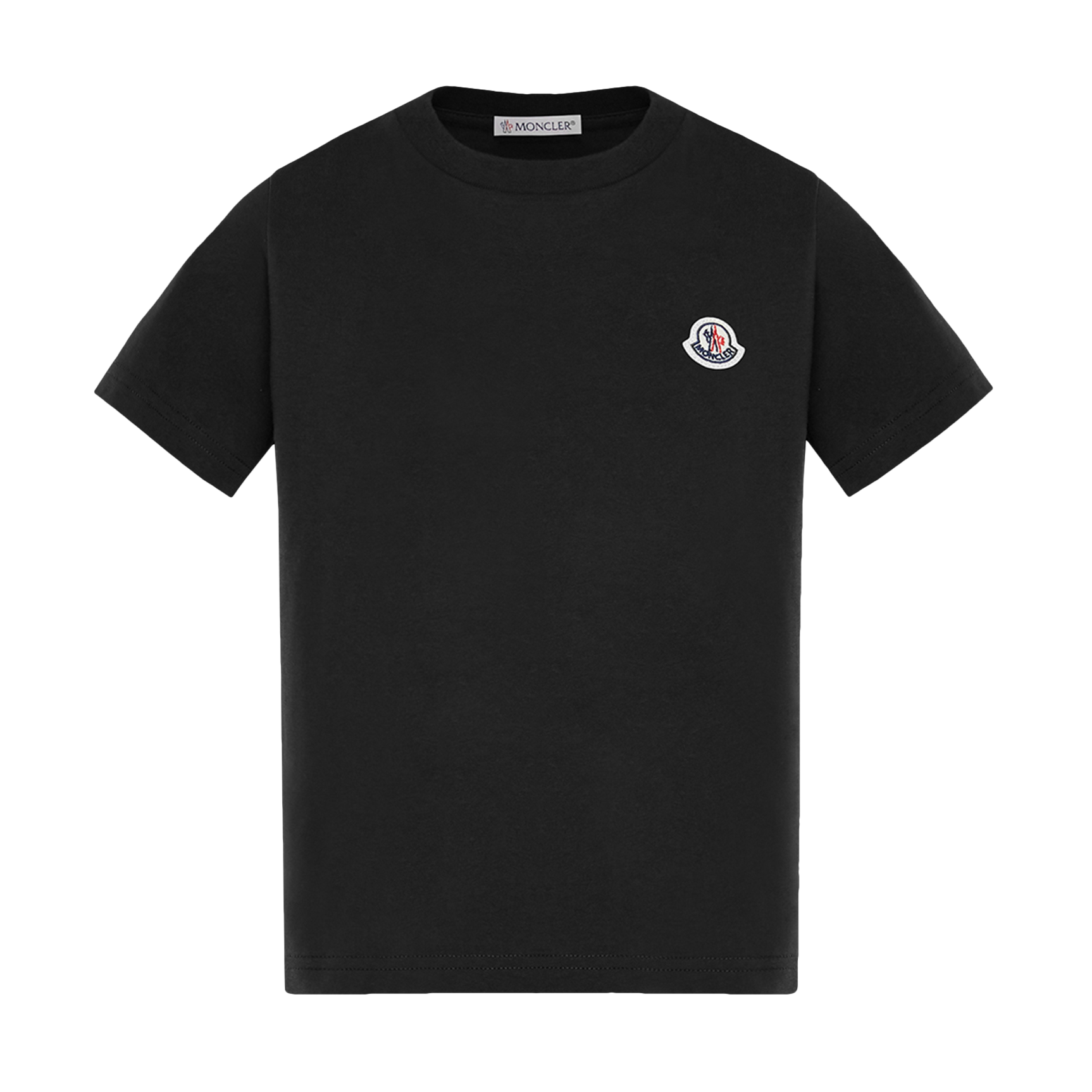MONCLER Black Logo T-Shirt