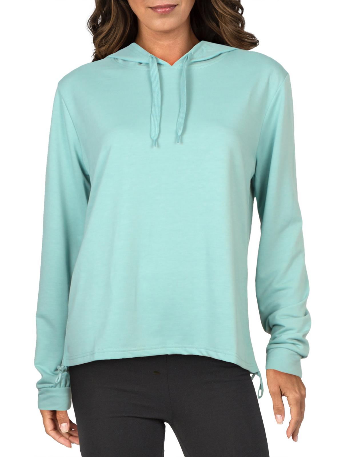 Bsp Womens Workout Fitness Hoodie In Blue