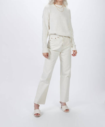 The Kooples white denim in white