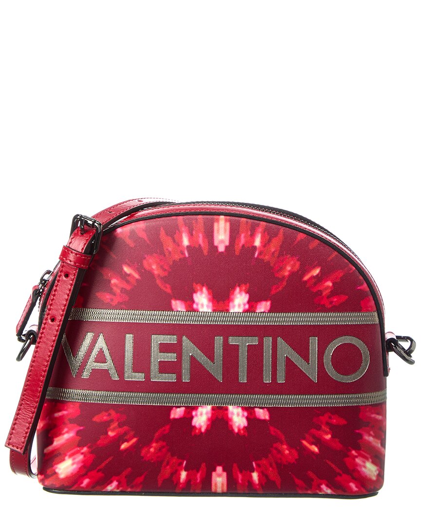 Valentino by Mario Valentino Red Licia Quilted Crossbody Bag at FORZIERI