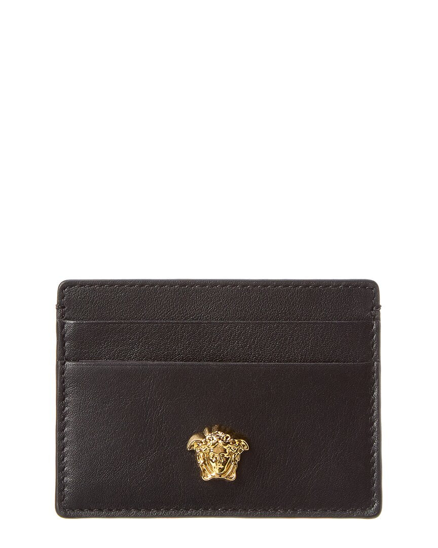 VERSACE Versace La Medusa Leather Card Case