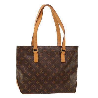 Louis Vuitton Pallas Brown Canvas Tote Bag (Pre-Owned)