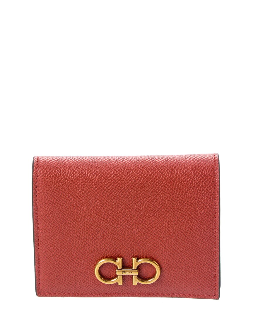 Gancini compact wallet - Leather Accessories - Women - Salvatore