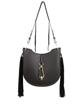 ZAC ZAC POSEN BELAY TOP HANDLE LEATHER DRUM BAG, Luxury, Bags