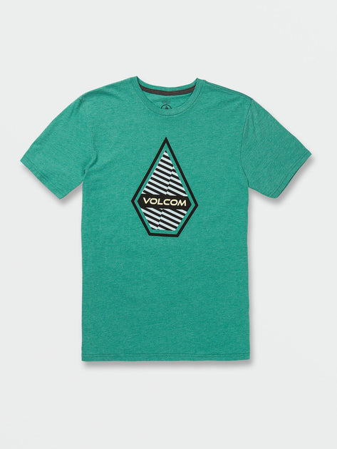 Volcom Interference Short Sleeve Tee - Kelly Heather | Shop Premium Outlets