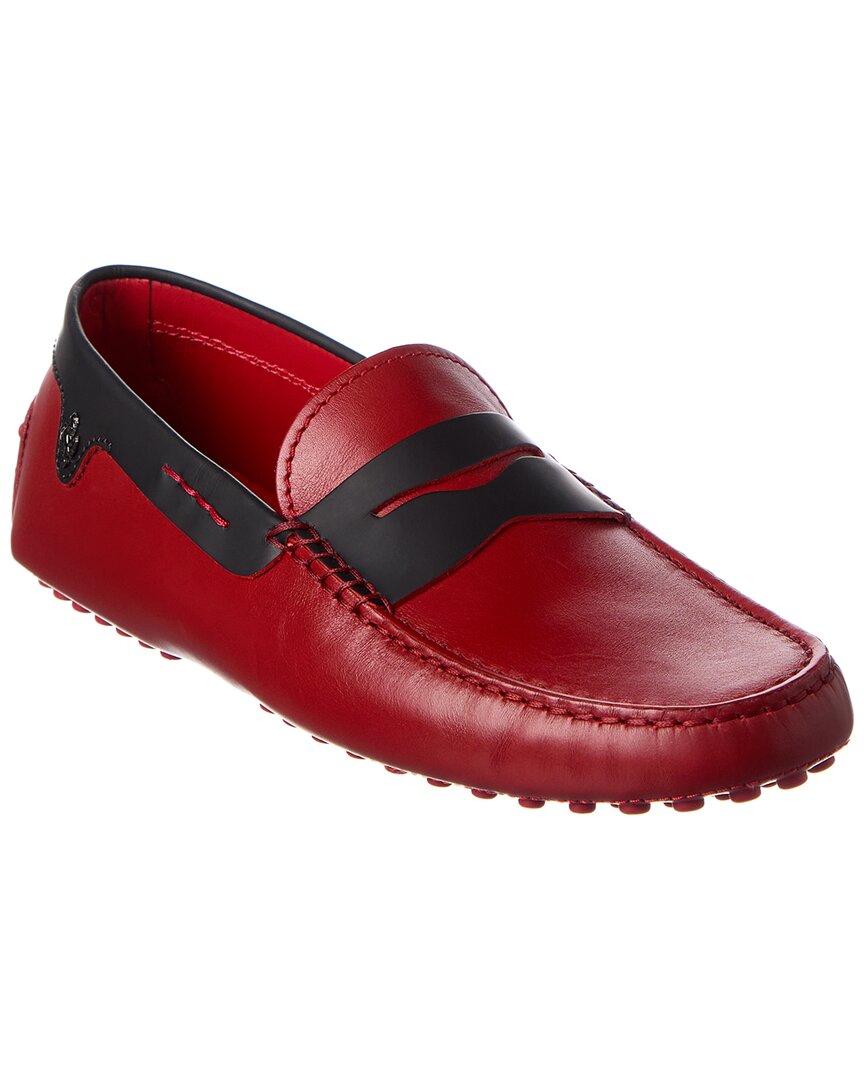 TOD'S TOD’s x Ferrari Gommino Leather Loafer