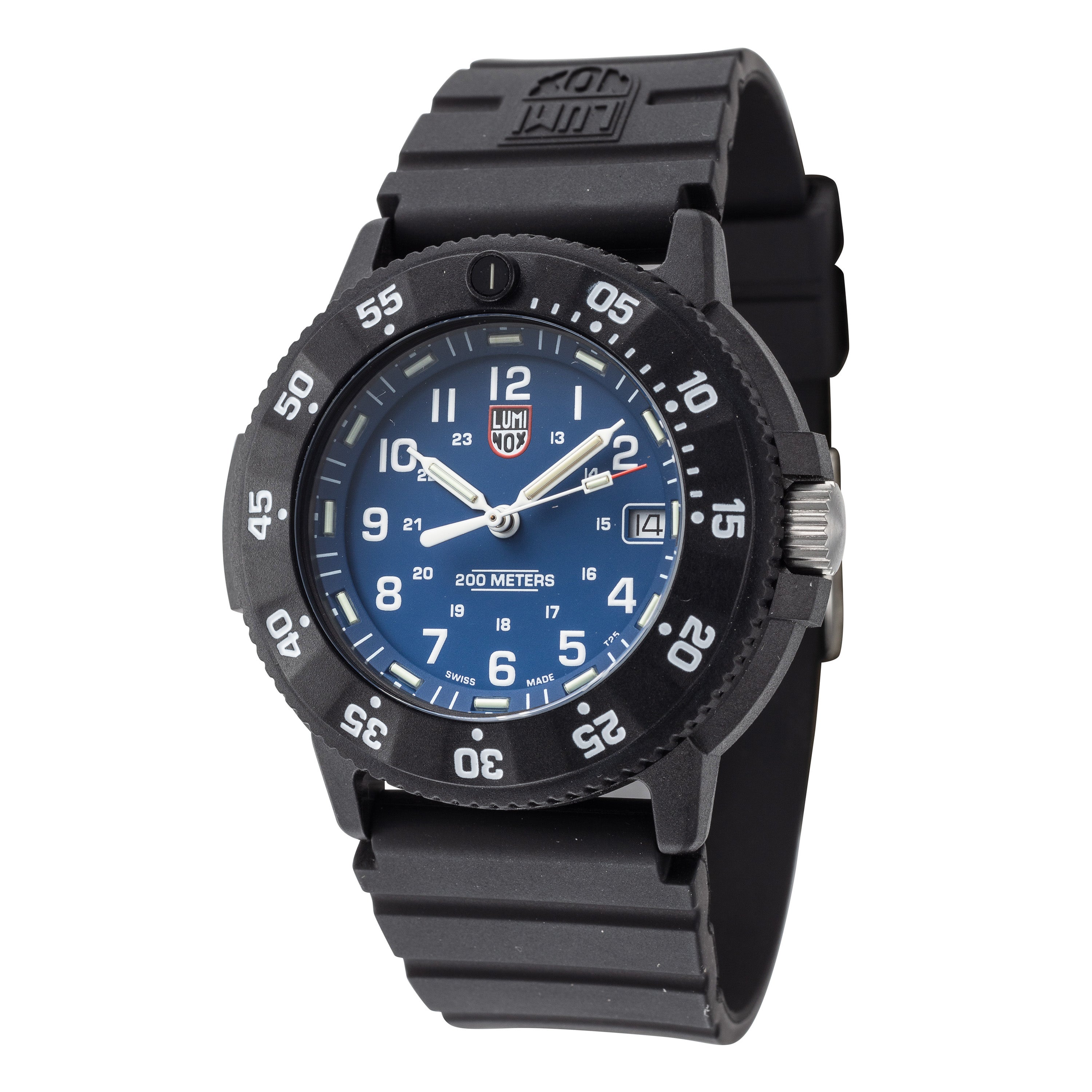 Luminox Men's Navy Seal 43mm Quartz Watch In Black | ModeSens
