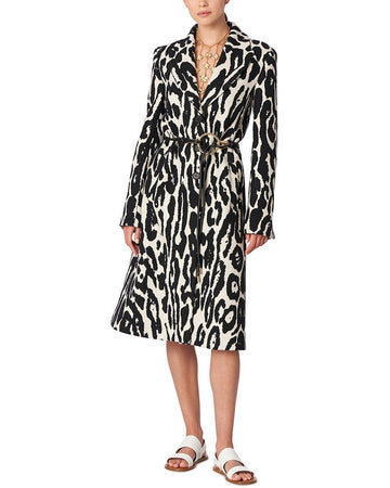 Carolina Herrera long trench wool coat