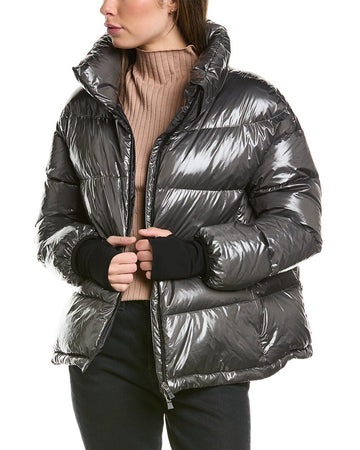 Herno glossy puffer down coat