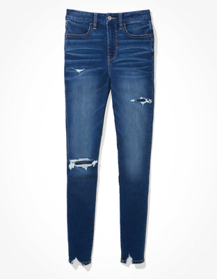 AE Dream High-Waisted Jegging in 2023  American eagle outfitters women,  Stretch leggings, Women jeans
