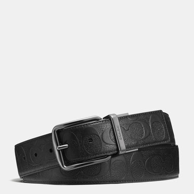 Coach Morgan Rectangle Buckle Belt, 25 Mm_CE969-IMBLK-M, Best Price and  Reviews