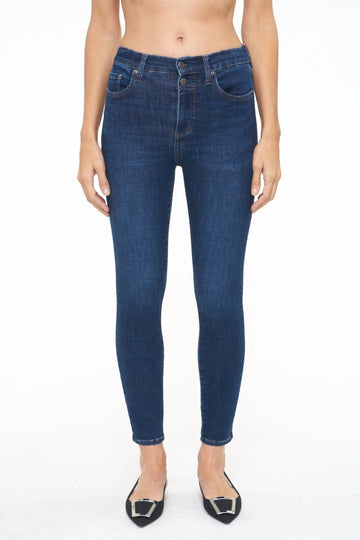 Pistola aline high rise skinny jean in metropolitan wash