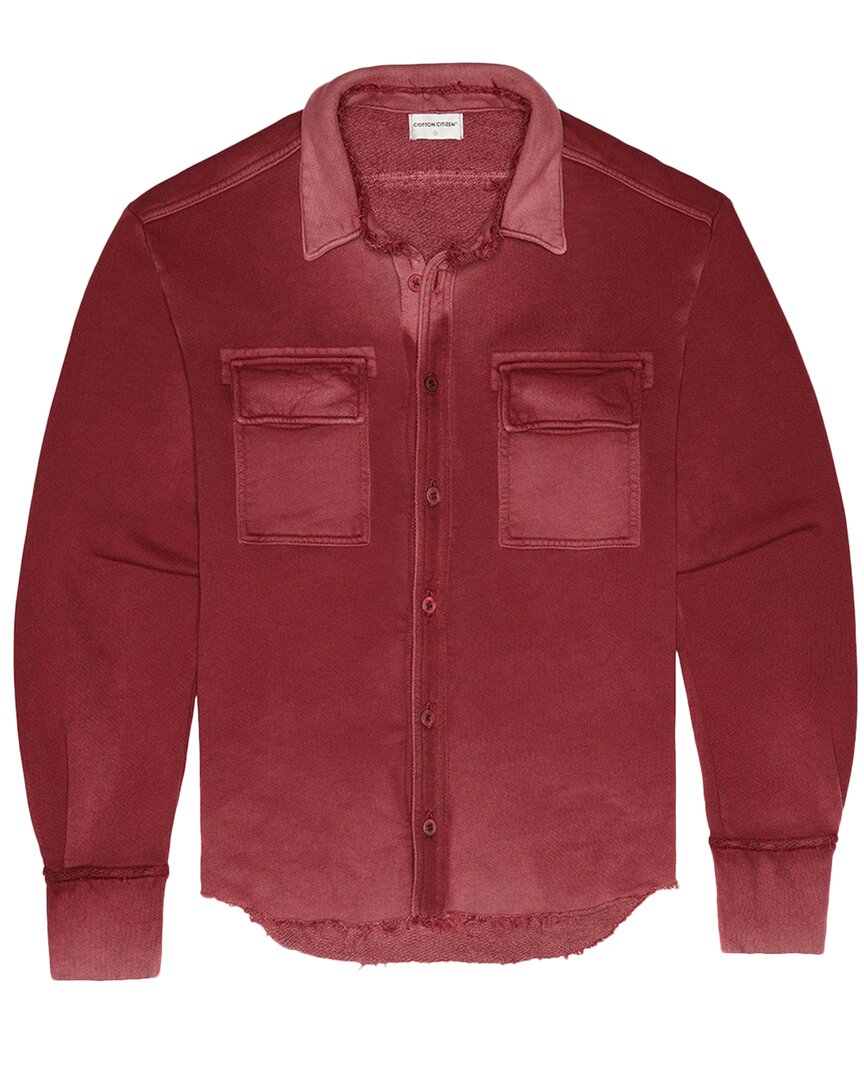 Shop Cotton Citizen Bronx Button-down Shirt In Red