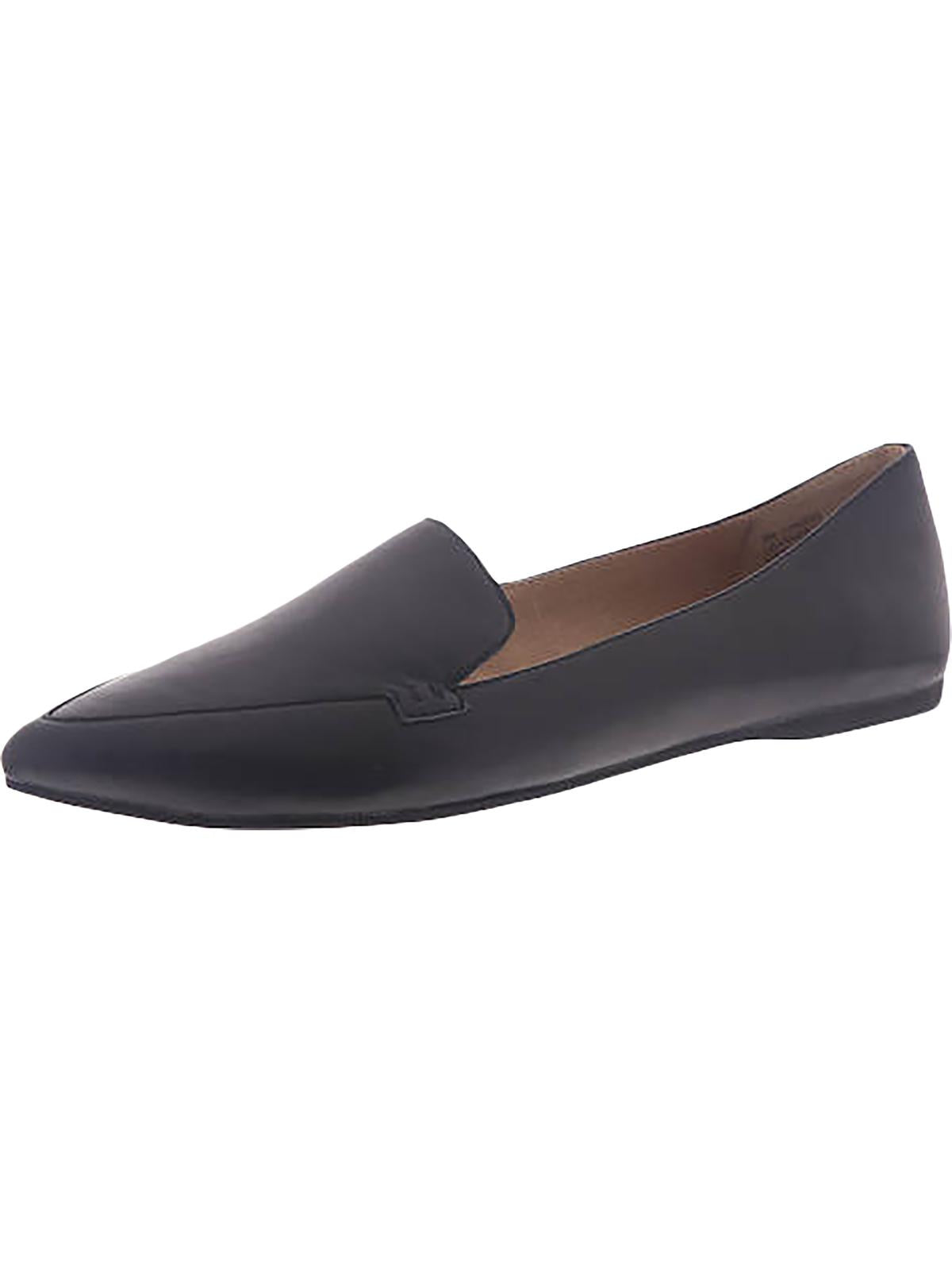 Shop Array Piper Womens Leather Dressy Loafers In Black