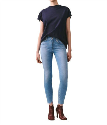 Agolde sophie mid rise ankle jean in facet