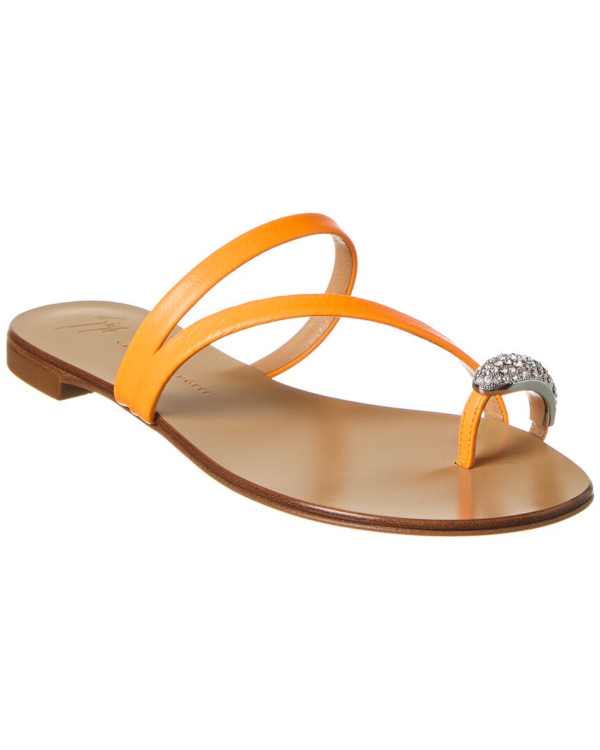 GIUSEPPE ZANOTTI Giuseppe Zanotti Rock Leather Sandal