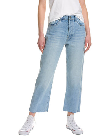 7 For All Mankind easy light straight ankle jean