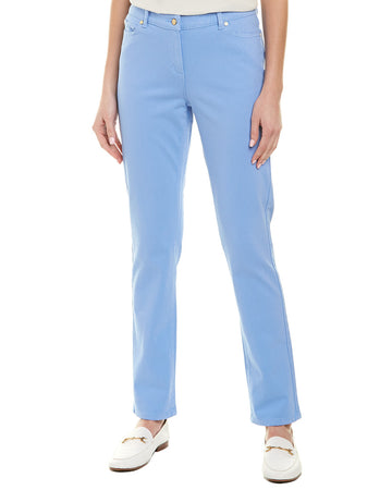 J.McLaughlin lexi vista blue straight leg jean