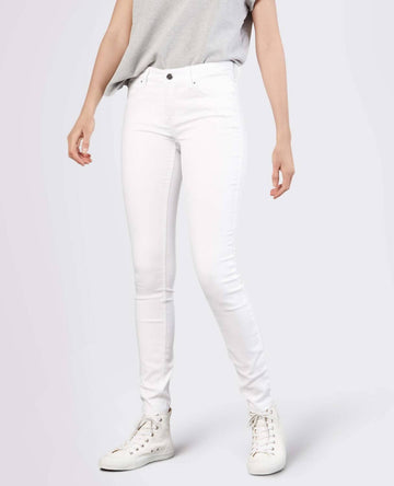 Mac dream skinny jeans in white