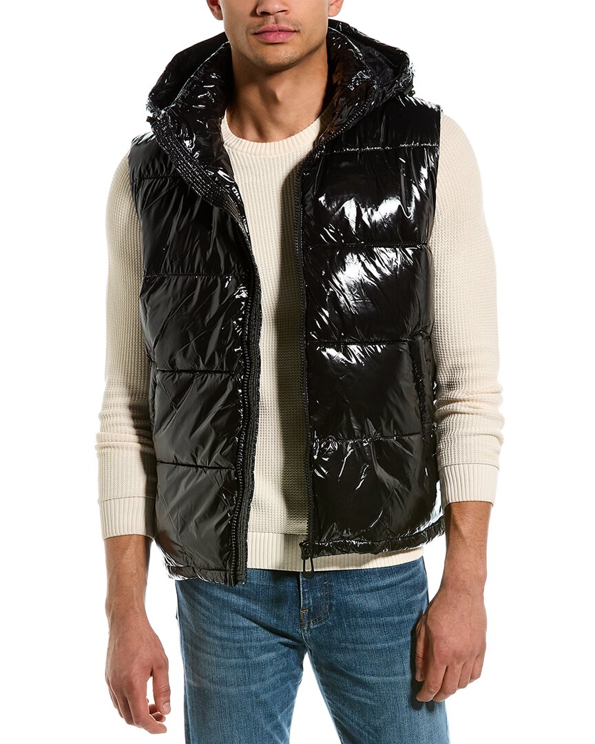 Noize Ledger Vest In Black