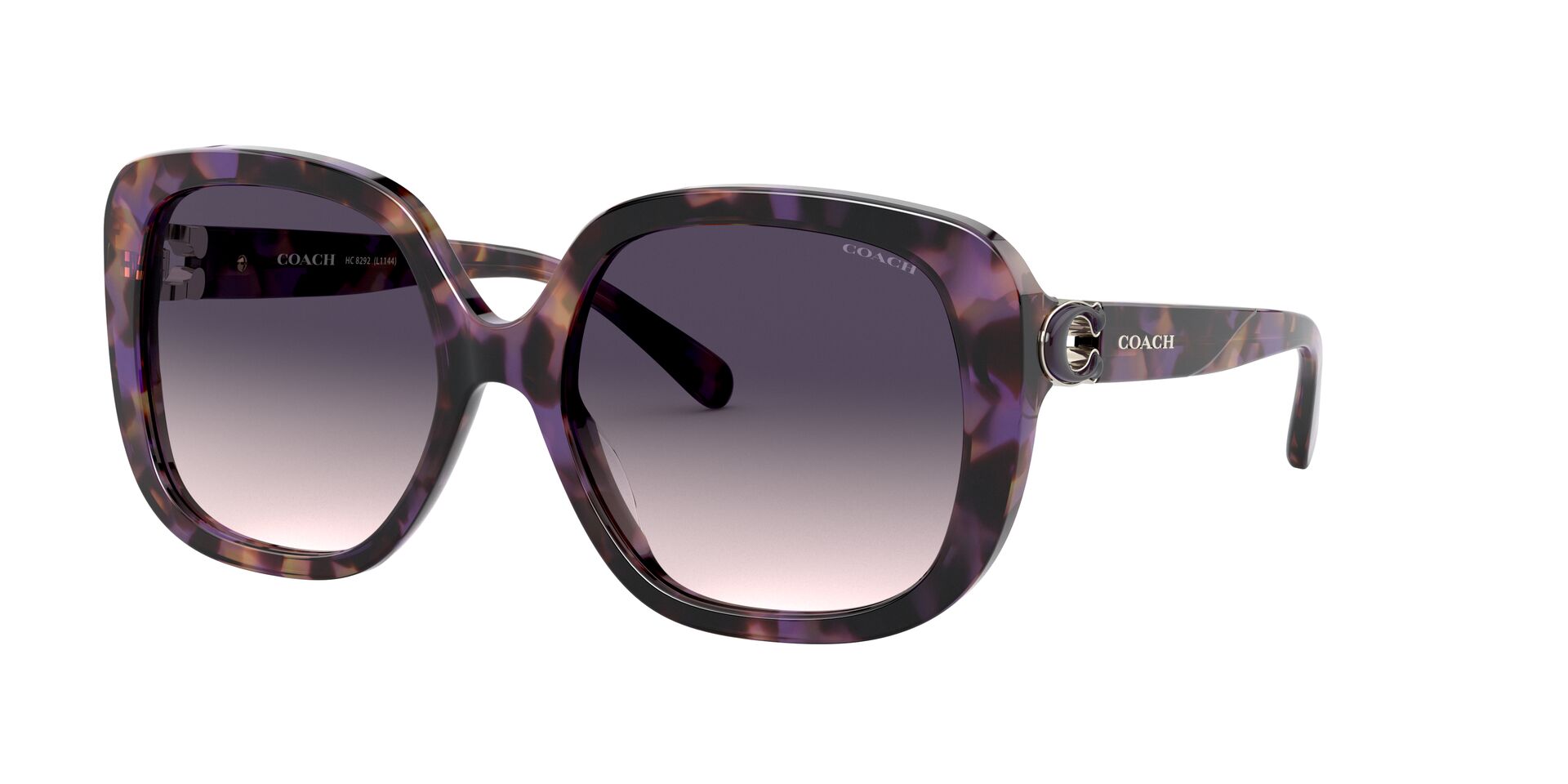 Coach 0HC8292 561236 Oversized Square Sunglasses