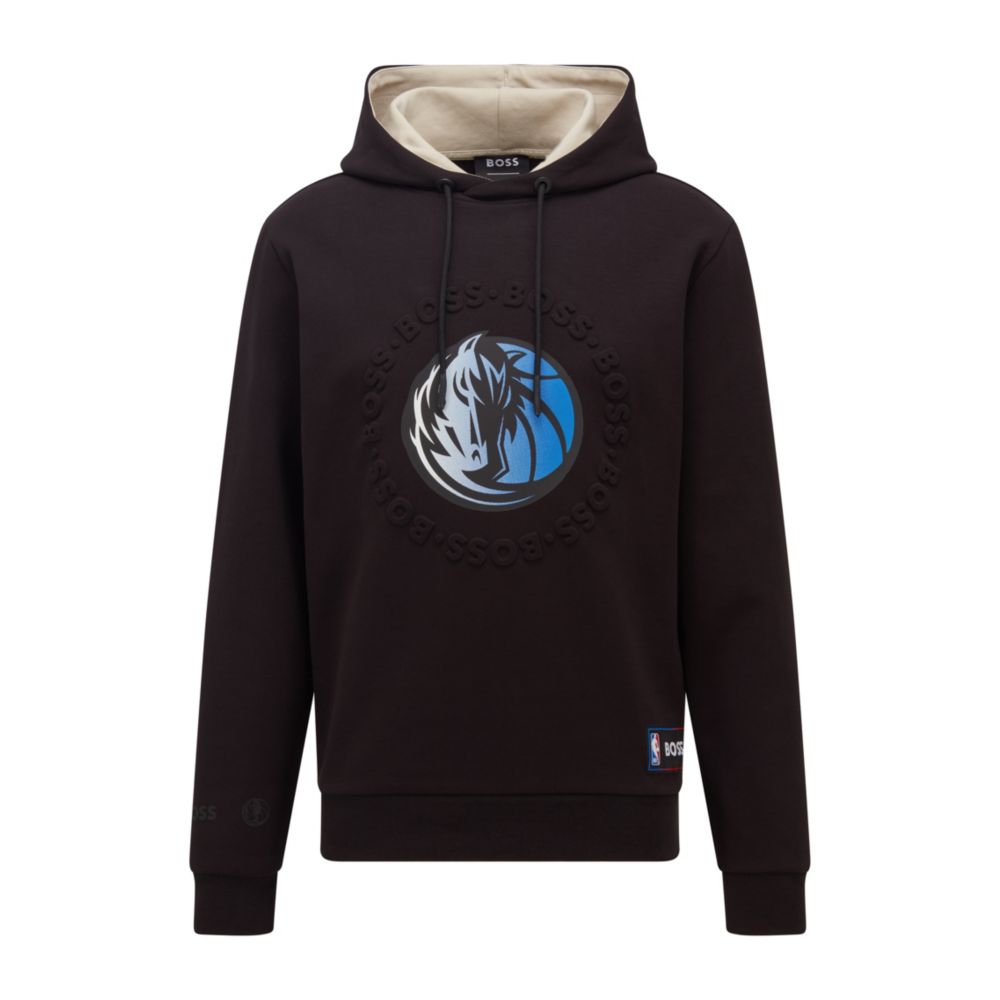 HUGO BOSS BOSS & NBA hooded sweatshirt with dual branding