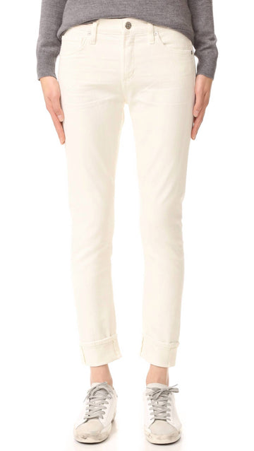 Citizens Of Humanity jazmin ankle cuffed slim straight jean in natural