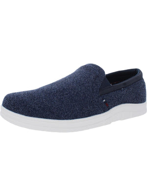 Vance Co. Pierce Casual Slip-on Knit Walking Sneaker Black 10