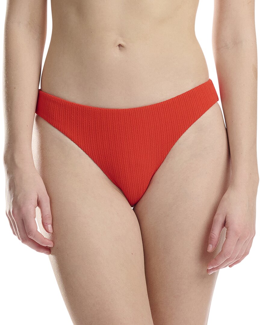 Shop Wolford Bikini Bottom In Red