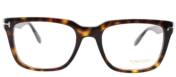 Tom Ford Ft 5304 052 Unisex Square Eyeglasses 52mm | Shop Premium Outlets