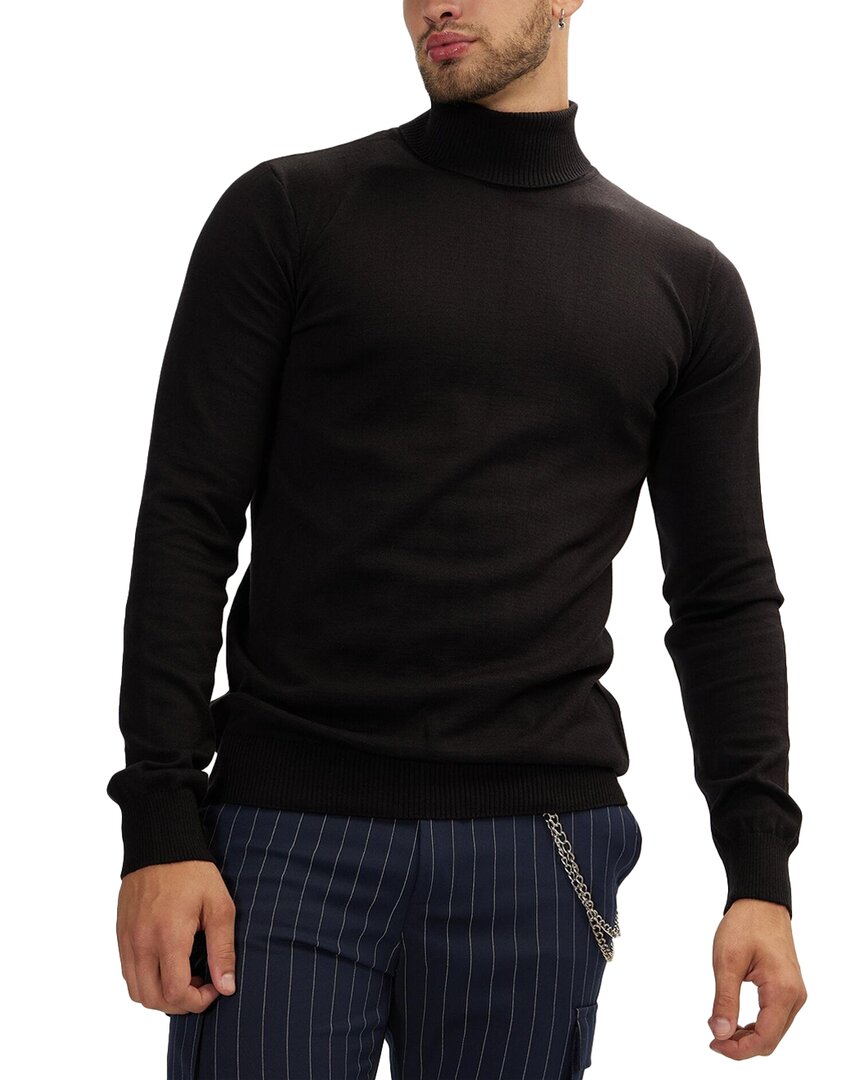RON TOMSON Ron Tomson Fitted Mock Neck Sweater