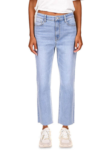 Sanctuary Denim womens denim cropped straight leg jeans