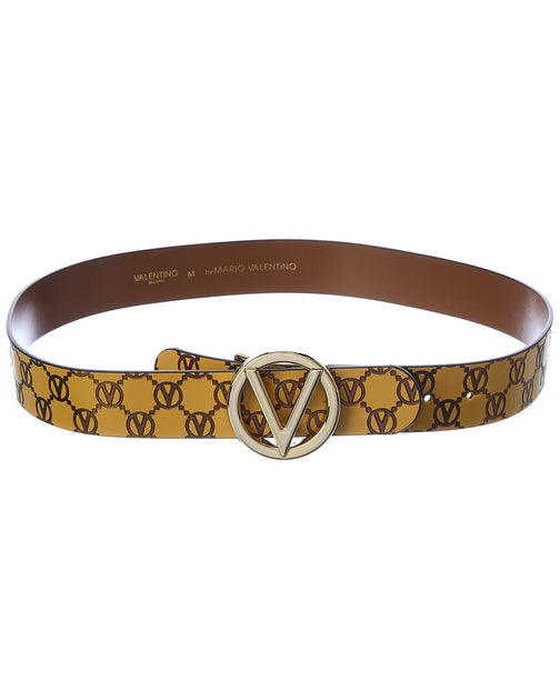 Valentino by Mario Valentino Giusy Monogram Leather Belt – Shop Premium ...